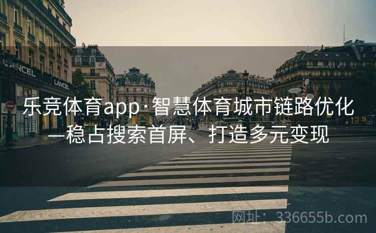 乐竞体育app·智慧体育城市链路优化—稳占搜索首屏、打造多元变现