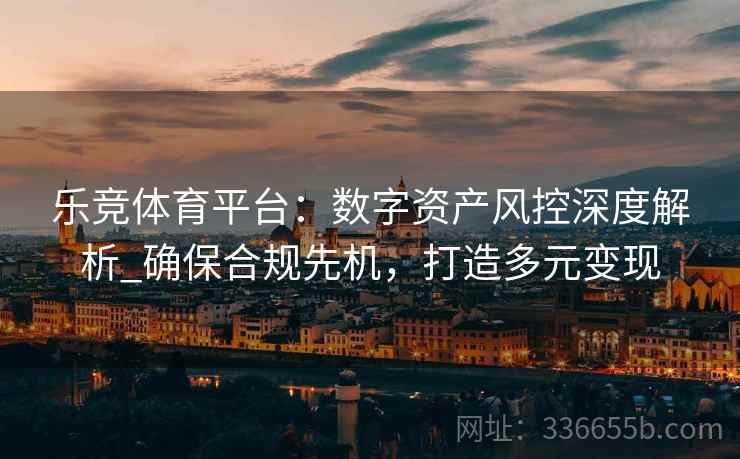 乐竞体育平台：数字资产风控深度解析_确保合规先机，打造多元变现